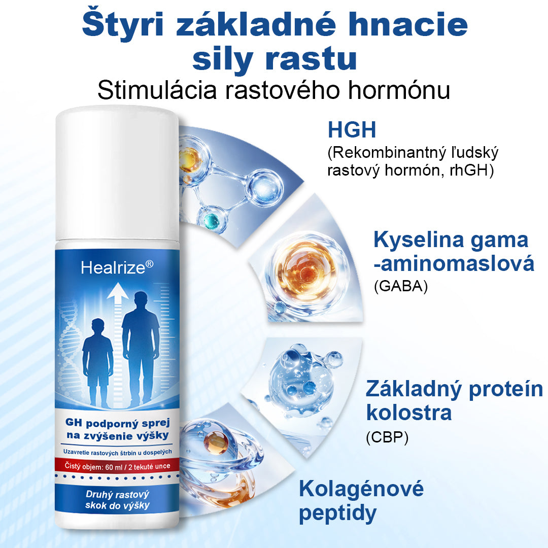 Healrize® GH-Support – sprej na podporu rastu