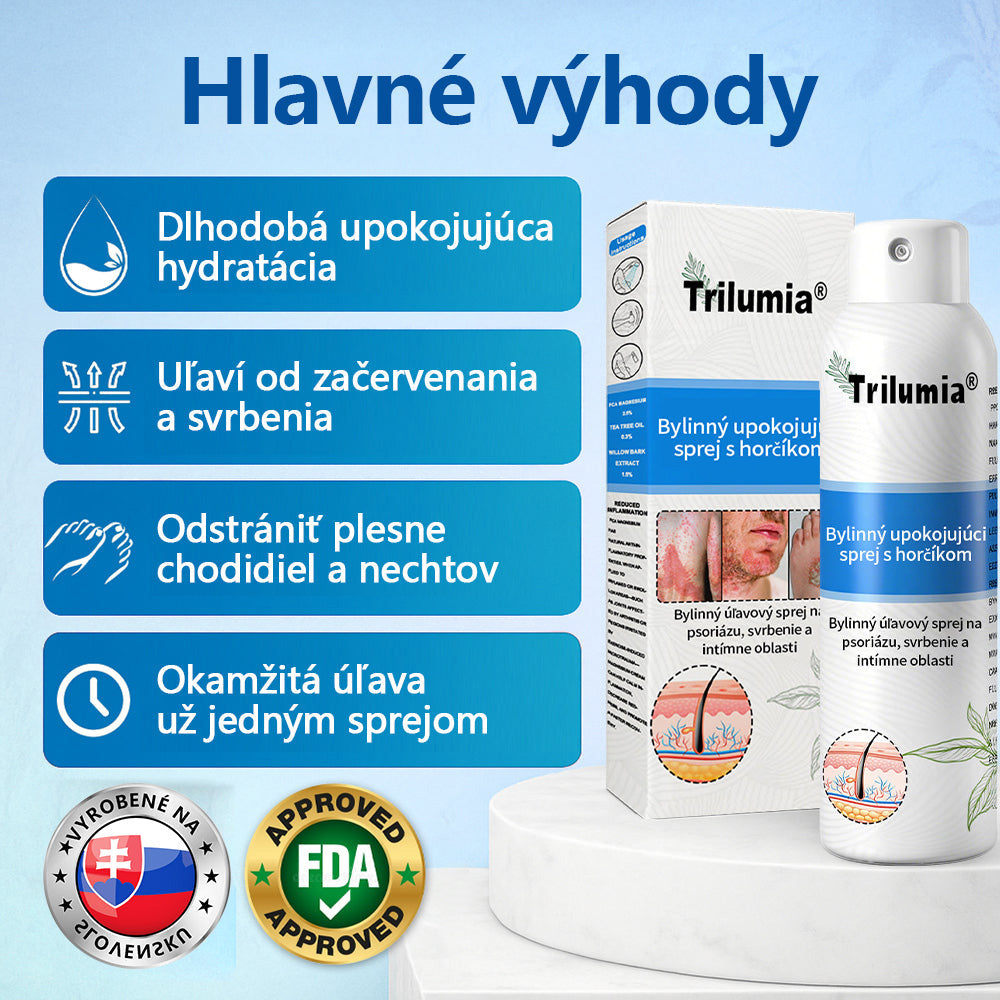 Oficiálny obchod: Trilumia®Horčíkový bylinný sprej na psoriázu⚕️certifikované FDA (úľava od psoriázy a ekzému, zlepšenie bakteriálnych infekcií v oblasti genitálií a liečba akné a tmavých škvŕn)