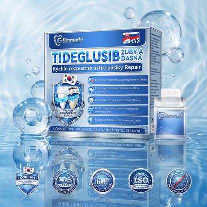 𝐺𝑙𝑖𝑚𝑚𝑒𝑟𝑙𝑦®😁Tideglusib zuby a dasna Rýchlo rozpustné ústne pásiky Repair🦷🦷