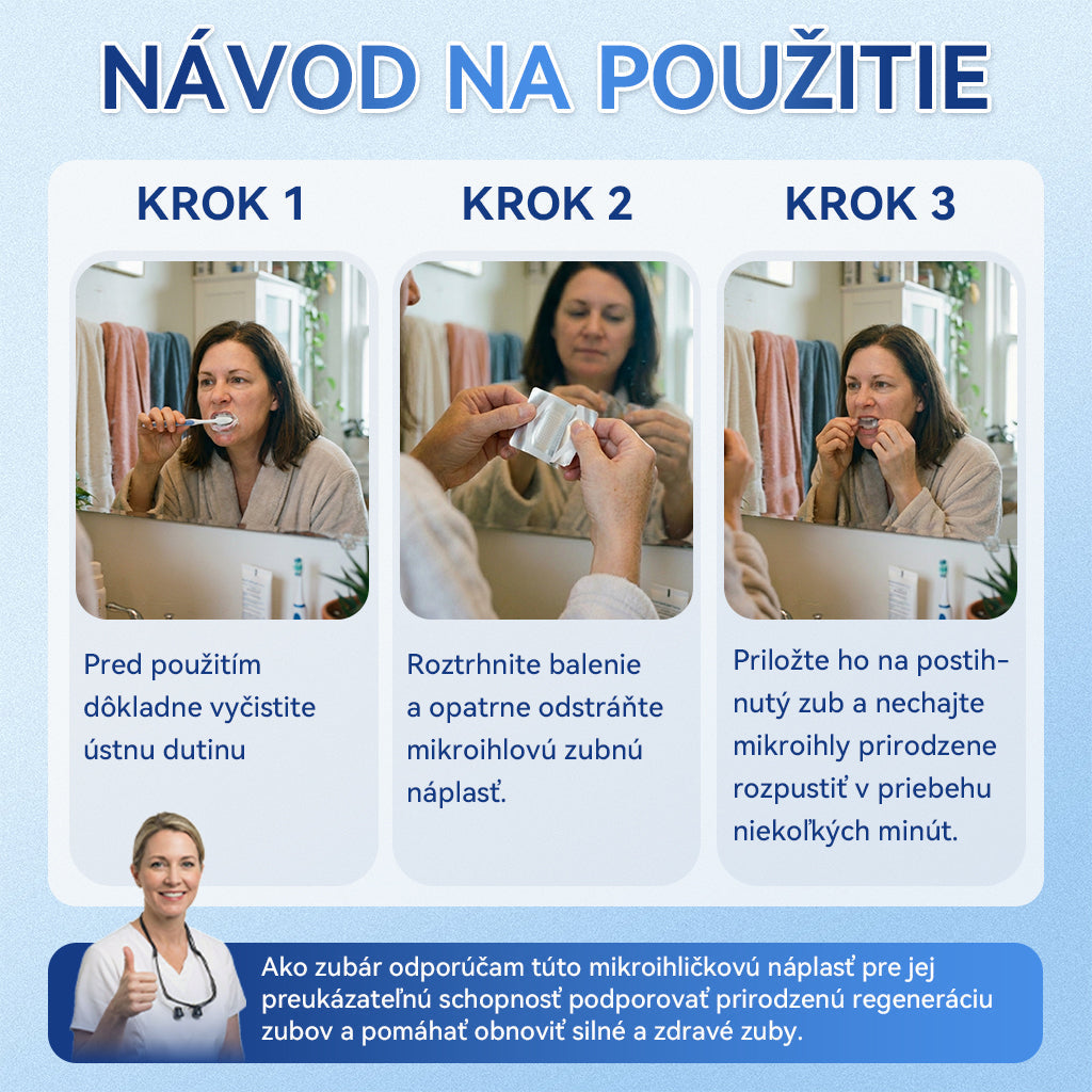 𝐺𝑙𝑖𝑚𝑚𝑒𝑟𝑙𝑦®😁Tideglusib zuby a dasna Rýchlo rozpustné ústne pásiky Repair🦷🦷