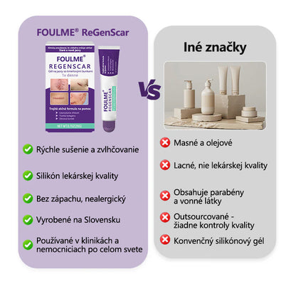 FOULME® ReGenScar gél na jazvy s kmeňovými bunkami