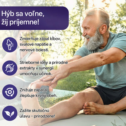 Dowks® sprej na kĺby so striebornými iónmi