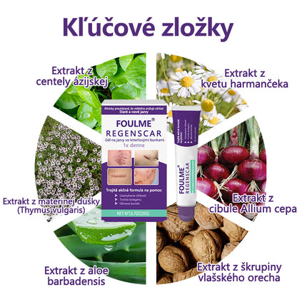 FOULME® ReGenScar gél na jazvy s kmeňovými bunkami