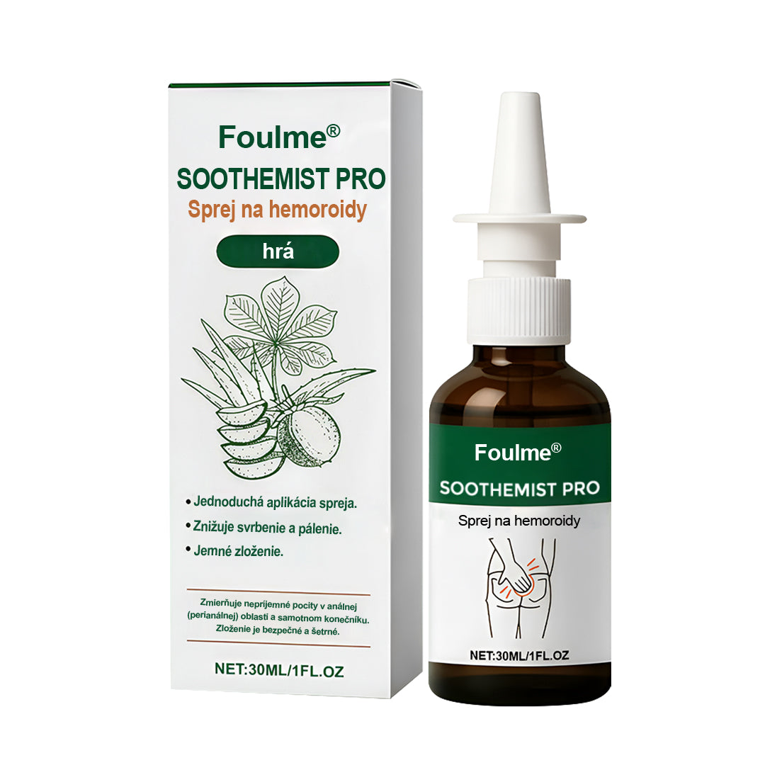 Foulme® SootheMist PRO sprej proti hemoroidom