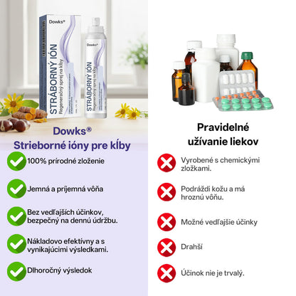 Dowks® sprej na kĺby so striebornými iónmi